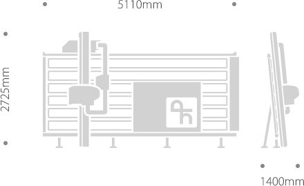 Sezionatrice verticale SVP 145 plus 