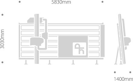 Sezionatrice verticale SVP 145 plus 